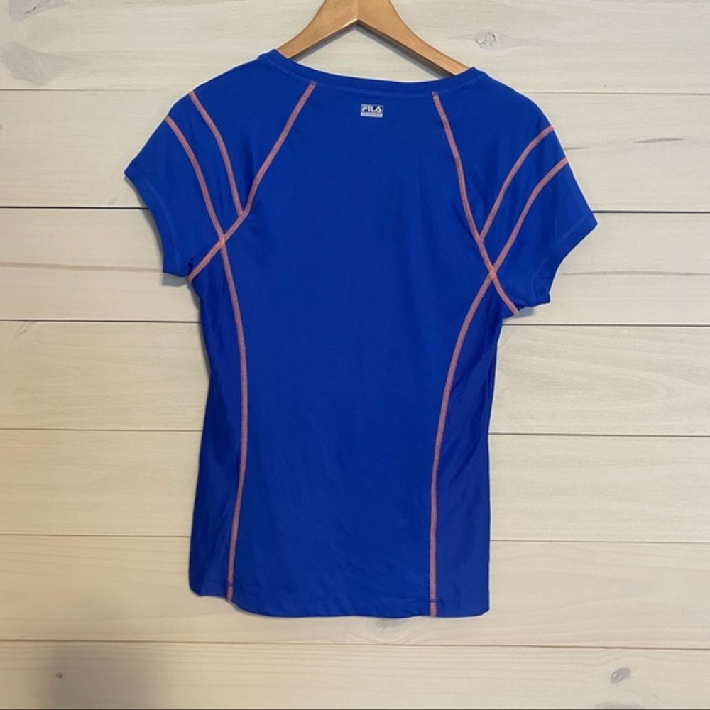 Fila sport royal blue live in motion workout shirt - Picture 2 of 5